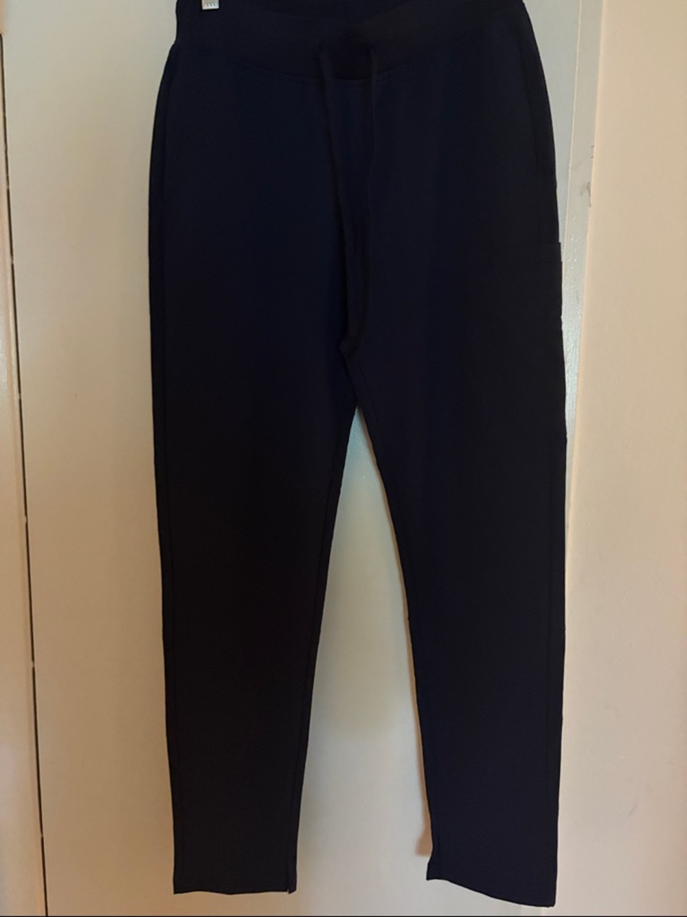 Navy Drawstring scrub pants
